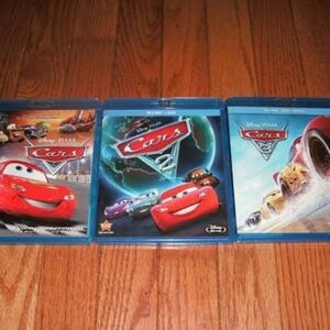 DISNEY CARS 1-3 BLU-RAY